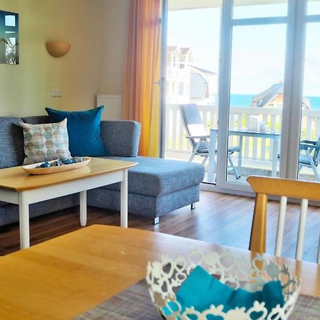 Mit Meerblick Und Balkon, Gratis Nutzung Vom Ahoi Erlebnisbad Und Sauna In Sellin - Meeresblick Fewo 35 Goehren  Exterior foto