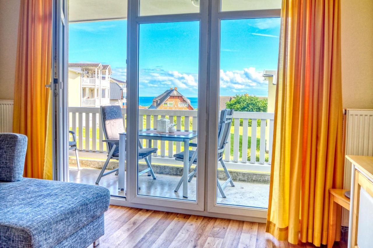 Mit Meerblick Und Balkon, Gratis Nutzung Vom Ahoi Erlebnisbad Und Sauna In Sellin - Meeresblick Fewo 35 Goehren  Exterior foto